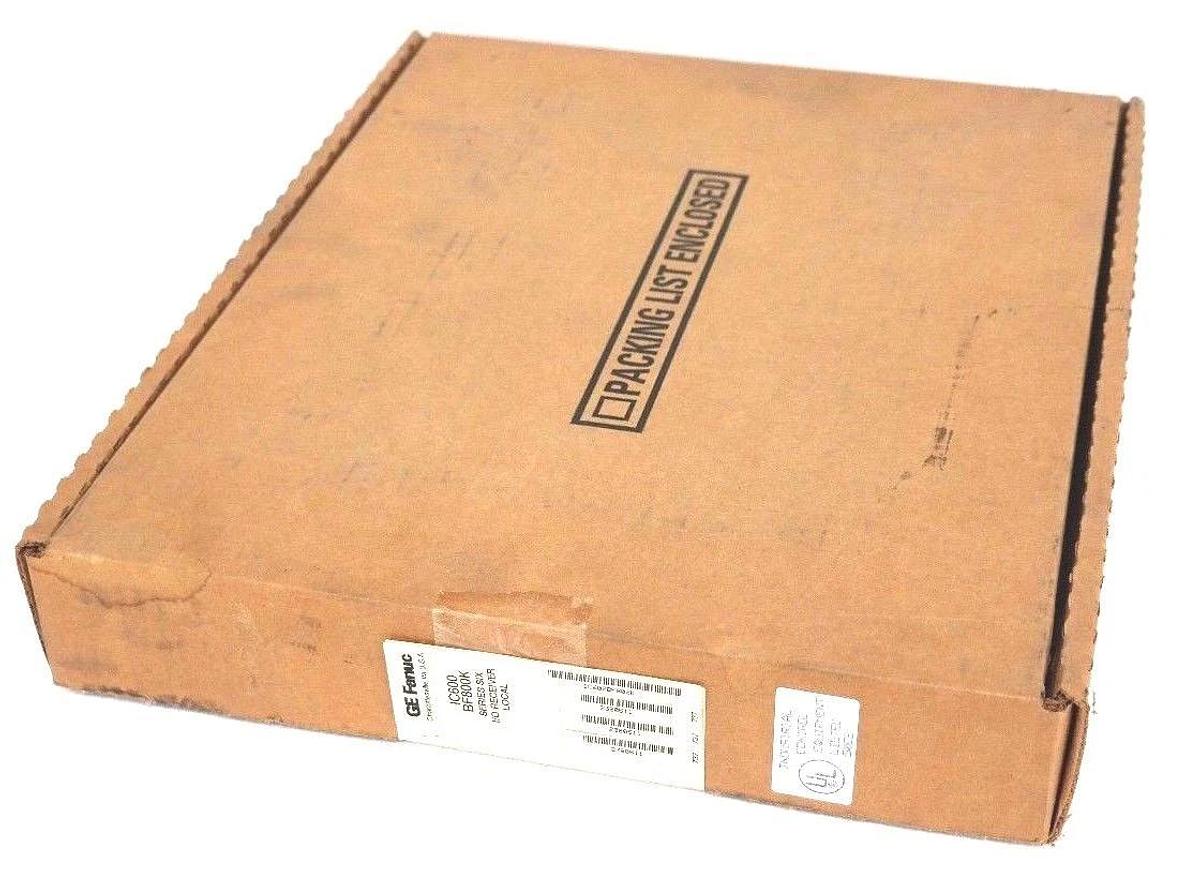 Used FACTORY SEALED GE FANUC IC600BF800K SERIES SIX I/O RECEIVER LOCAL