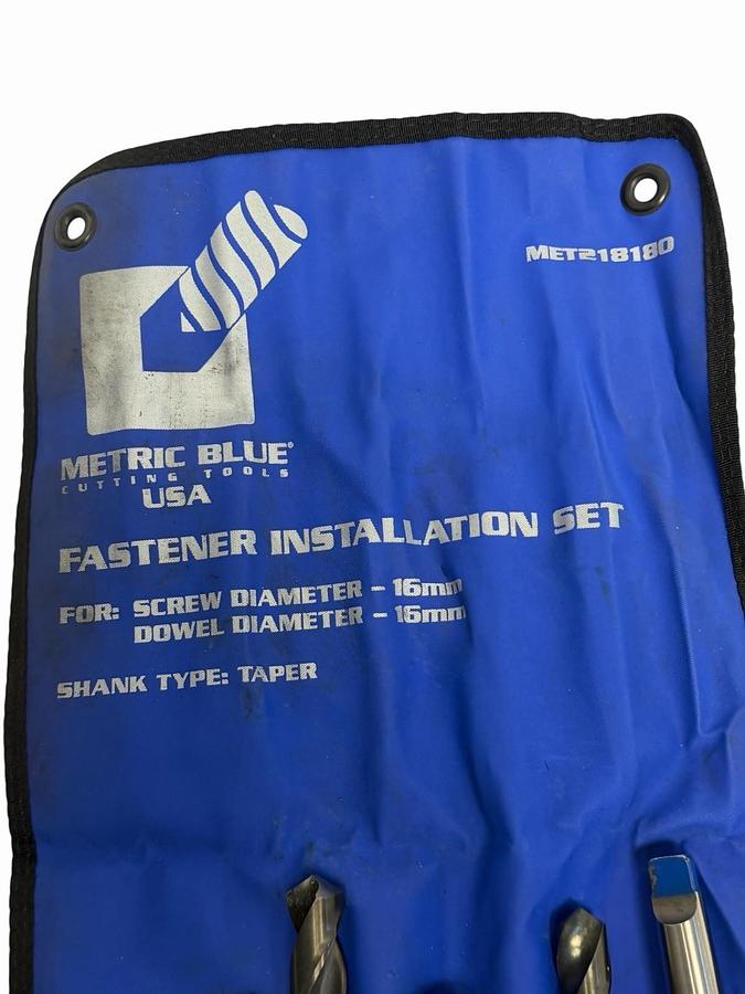 NEW METRIC BLUE MET218180 FASTENER INSTALLATION SET 16MM