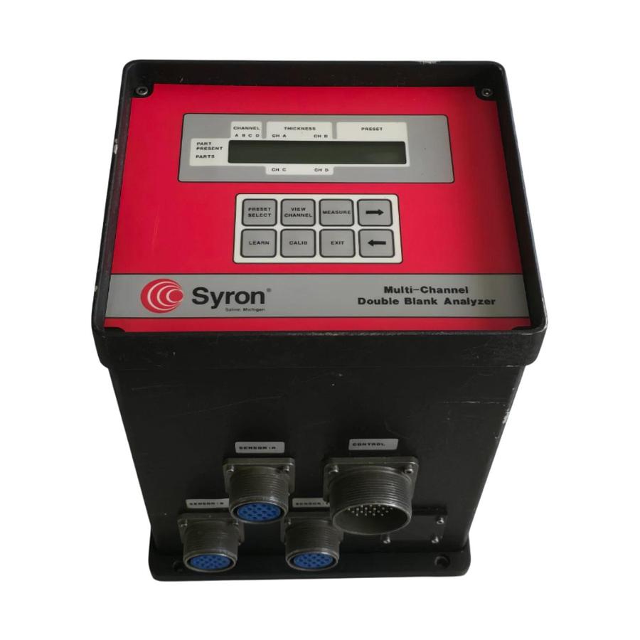 Refurbished SYRON (IMI NORGREN) DBA200 - DBA MULTI-CHANNEL DOUBLE BLANK ANALYZER 120VAC REP