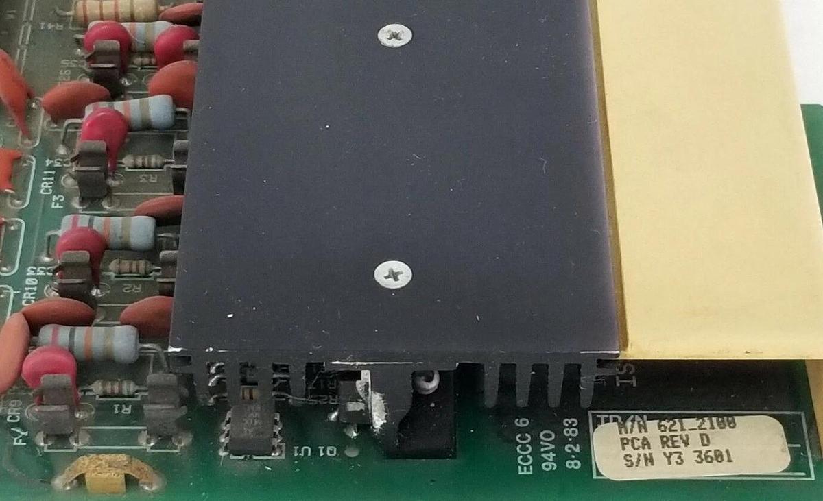 Used HONEYWELL 621-6200 OUTPUT MODULE 115VAC PCA REV. D W/O WIRING ARMS 6216200