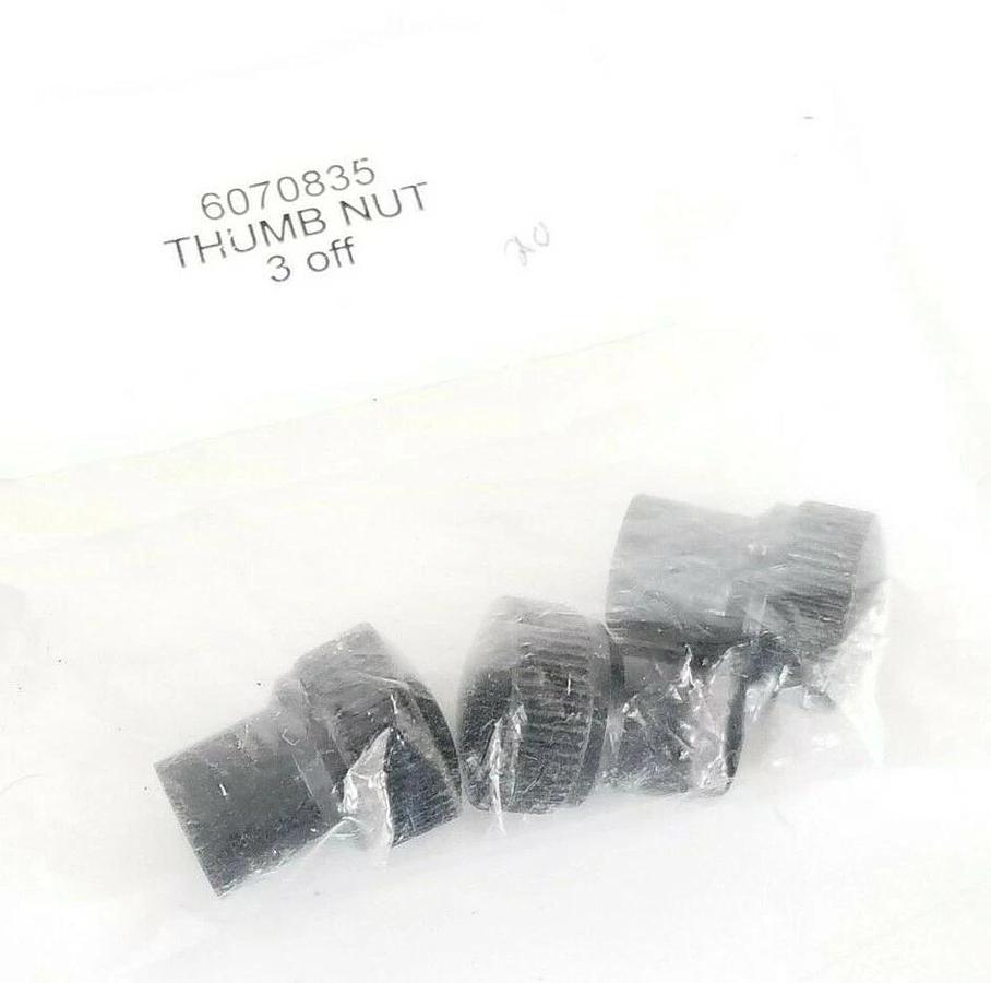 Used LOT OF 3 NEW WATERS 6070835 THUMB NUTS