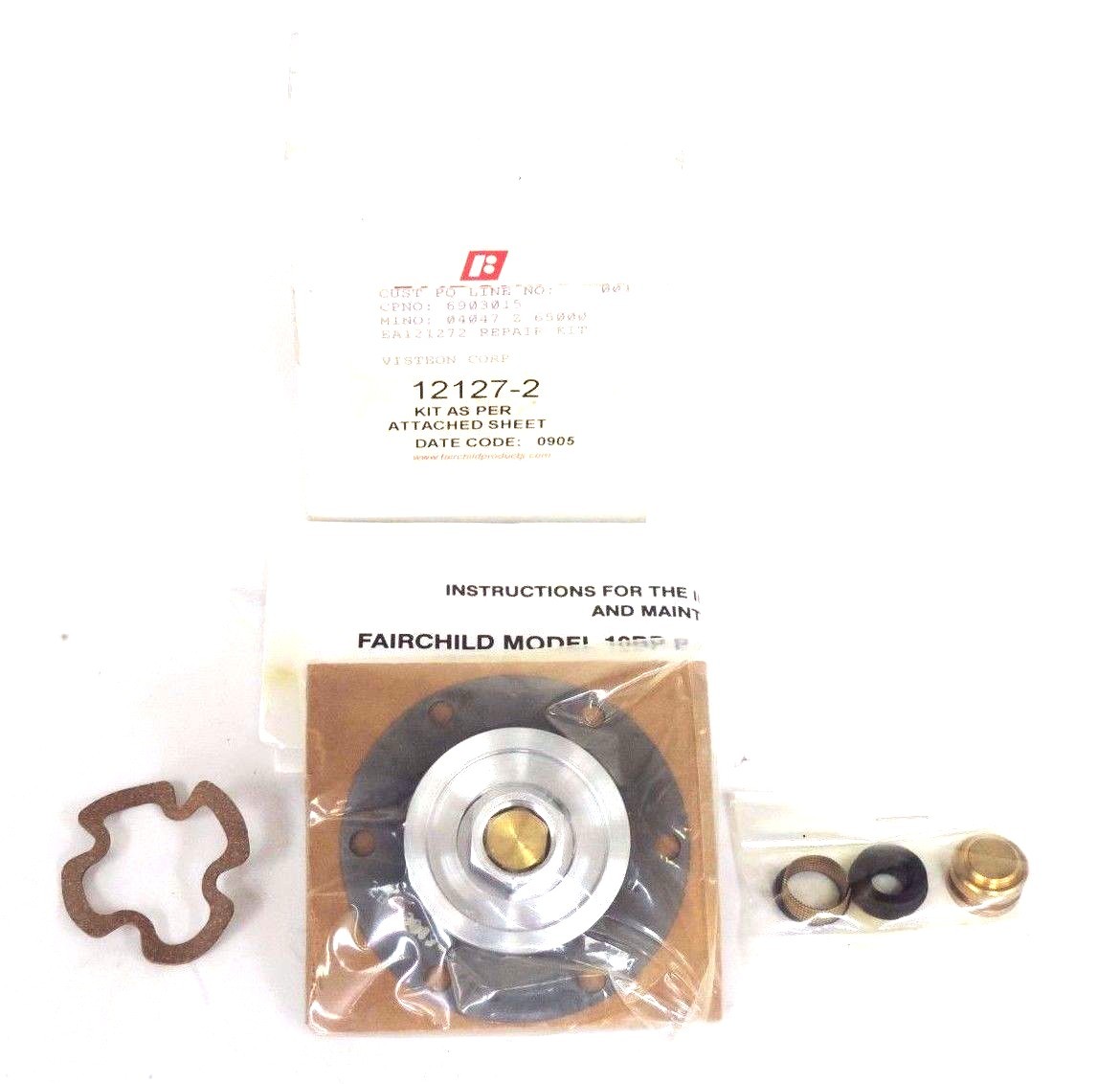 Used NIB FAIRCHILD 12127-2 SERVICE KIT FOR 10BP -300 & 400STANDARD, 121272