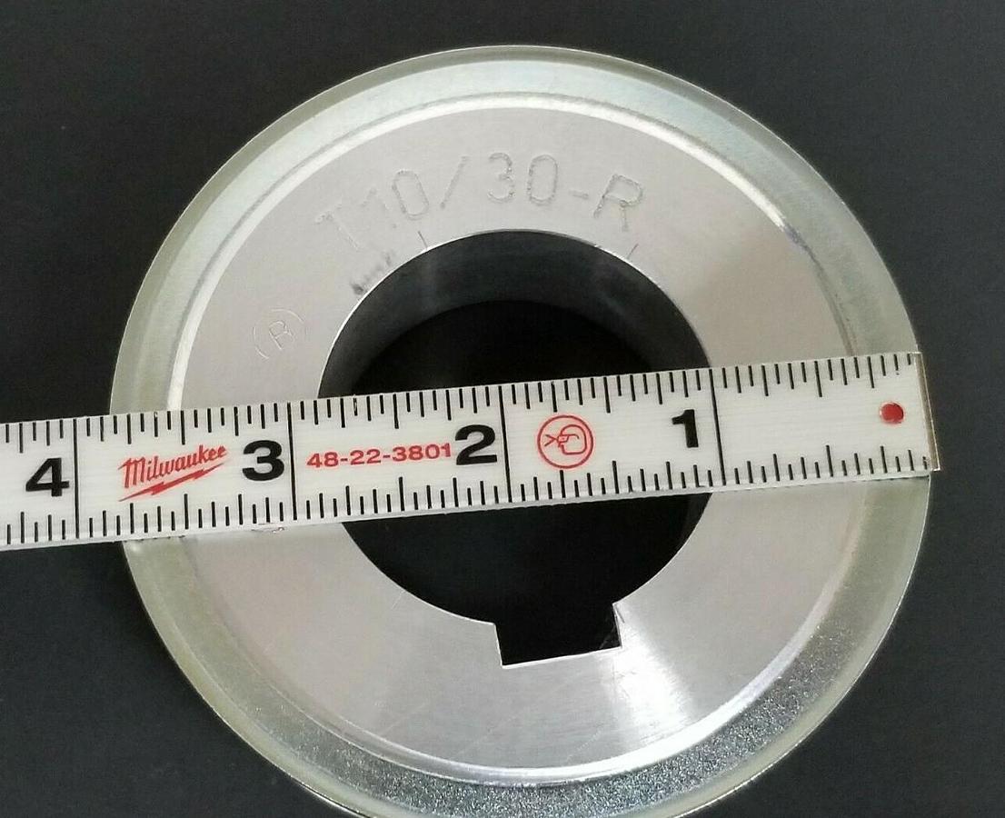 Used NEW GENERIC T10/30-R TIMING PULLEY SHEAVE 1-15/16'' IN. KEYED BORE 4'' IN. OD