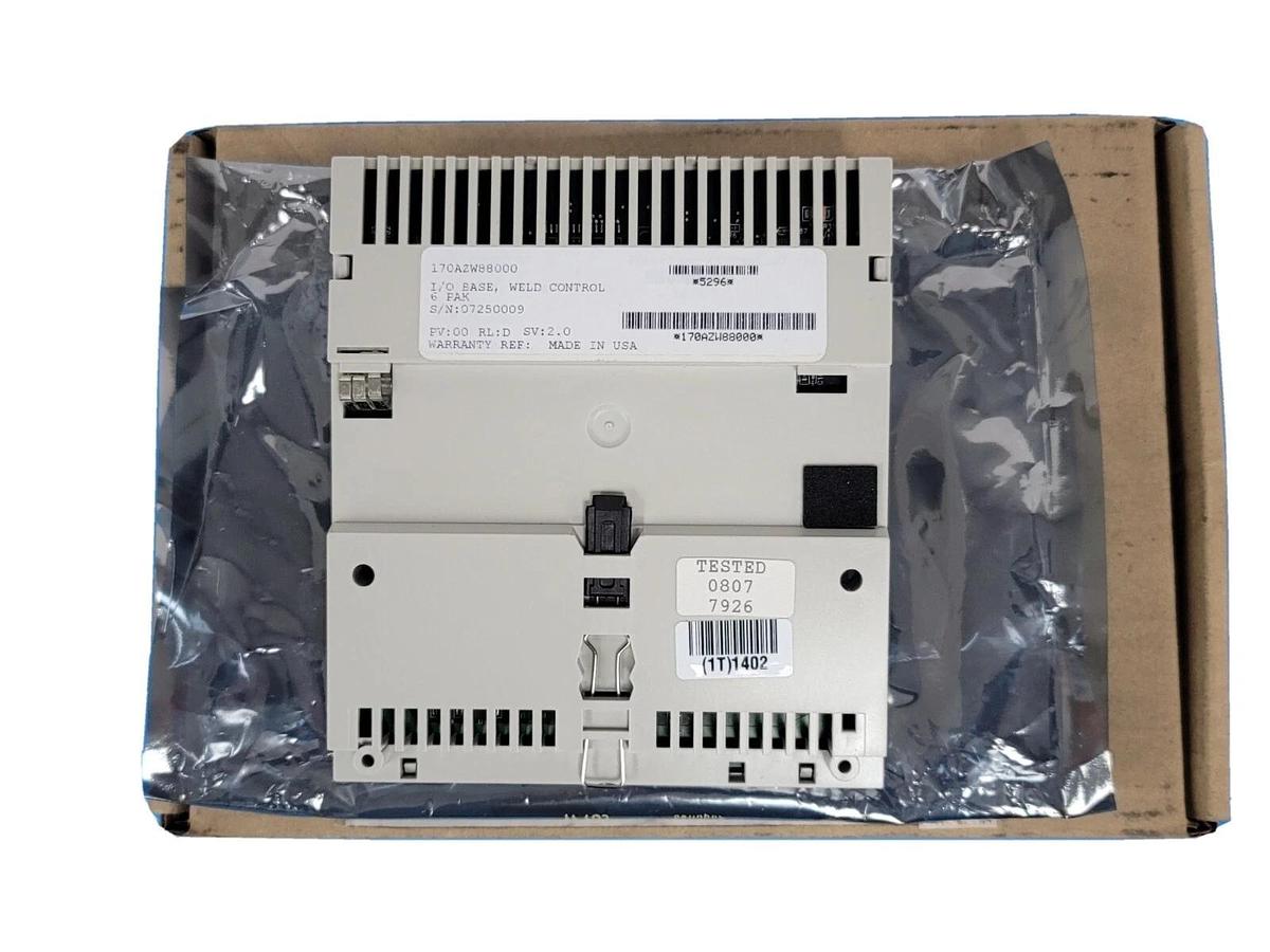 NIB SQUARE D 52046-491-53 DEVICENET WELDER I/O MODULE 170AZW88000, 170LNT71000