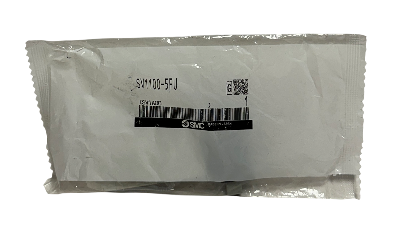 SMC SV1100-5FU / SV11005FU SOLENOID VALVE 5-PORT 0.15-0.7MPa PLUG-IN NSFS