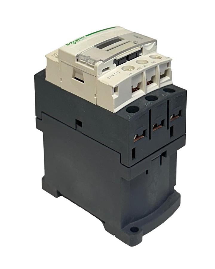Used SCHNEIDER ELECTRIC LC1D09BD TeSys CONTACTOR LC1D09 24VDC COIL 9A 3-POLE NSMP