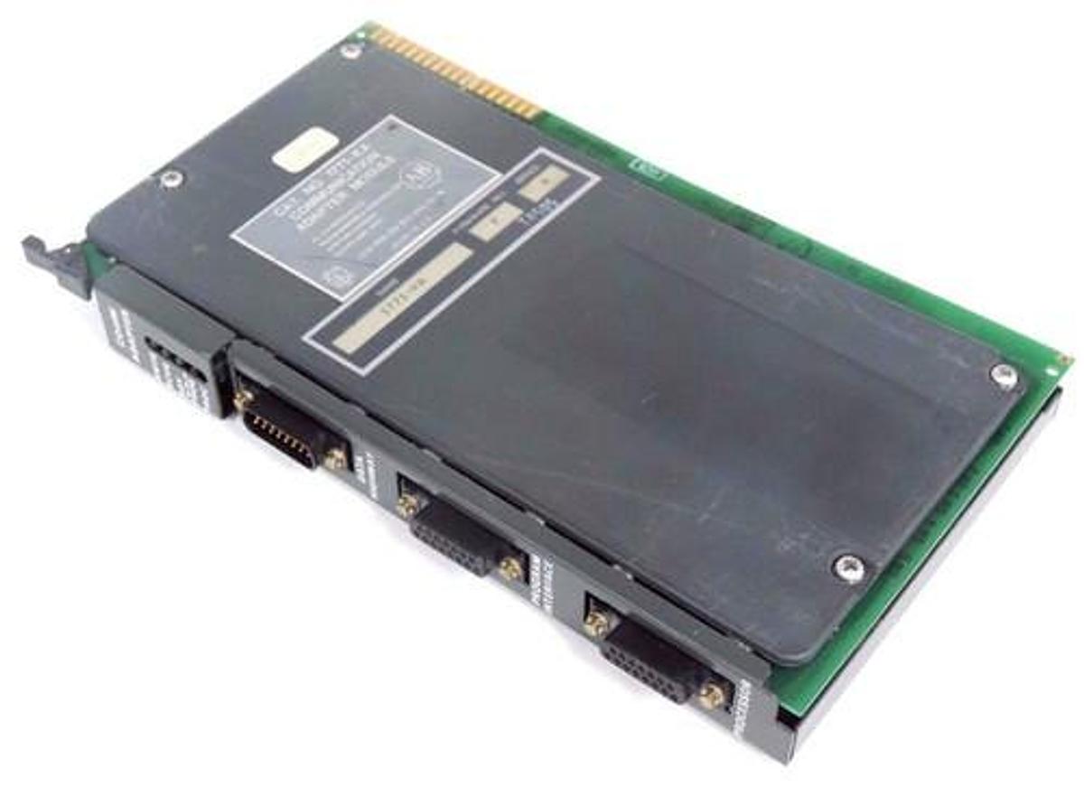 Used ALLEN BRADLEY 1771-KA COMMUNICATION ADAPTER MODULE FIRMWARE REV F SER A 1771KA