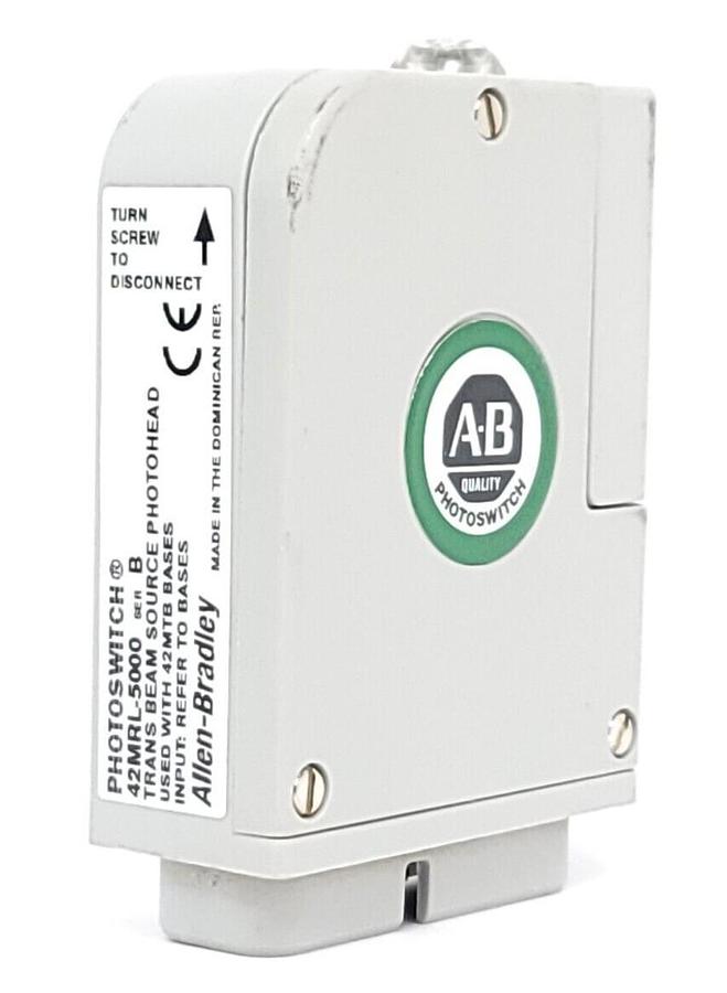 Used ALLEN BRADLEY 42MRL-5000 /B TRANS BEAM SOURCE PHOTOHEAD 42MRL5000