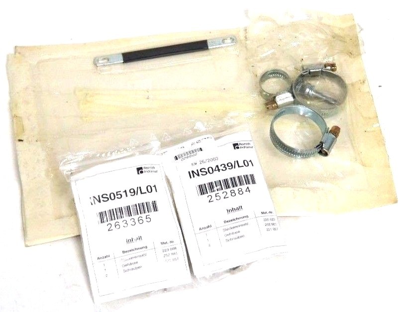 NEW REXROTH INDRAMAT INS0439/L01 CONNECTOR MALE INS0519/L01 PLUG W/ EXTRAS