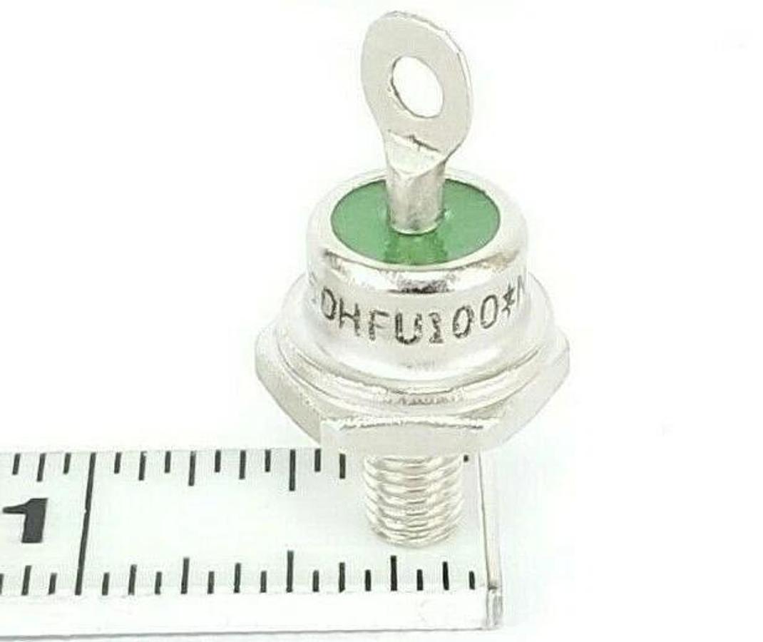 Used LOT OF 6 NEW VISHAY 60HFU-100 POWER RECTIFIERS W/ HARDWARE 60HFU100 NJS