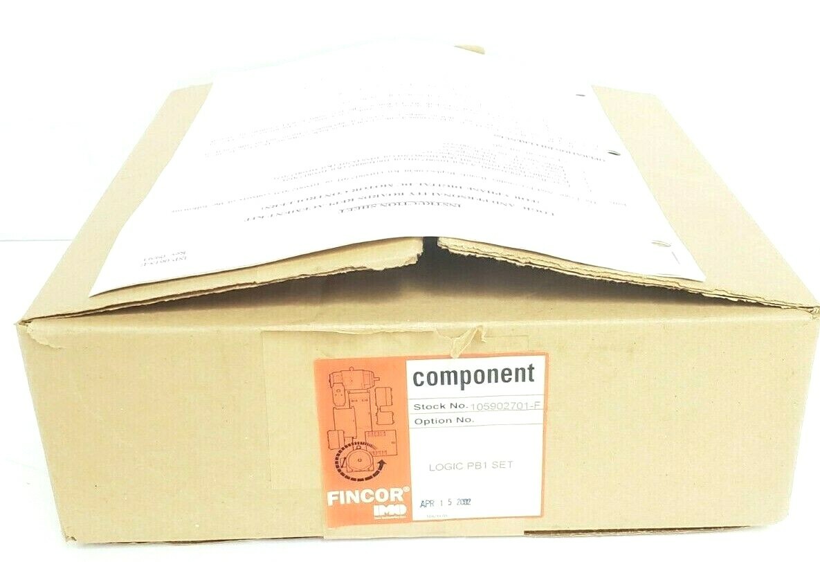 Used NIB FINCOR COMPONENT 105902701-F LOGIC PB1 SET 105902701F