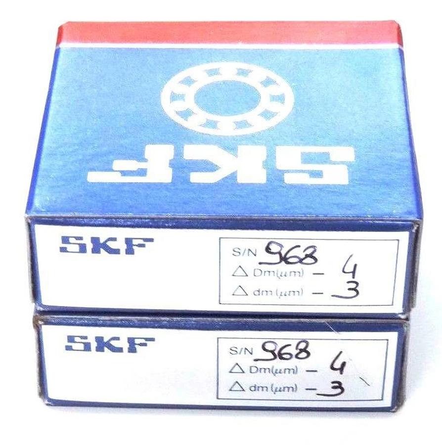 Used SET OF 2 NIB SKF 71907 ACD /P4ADGA SUPER PRECISION BEARINGS 71907ACDP4ADGA