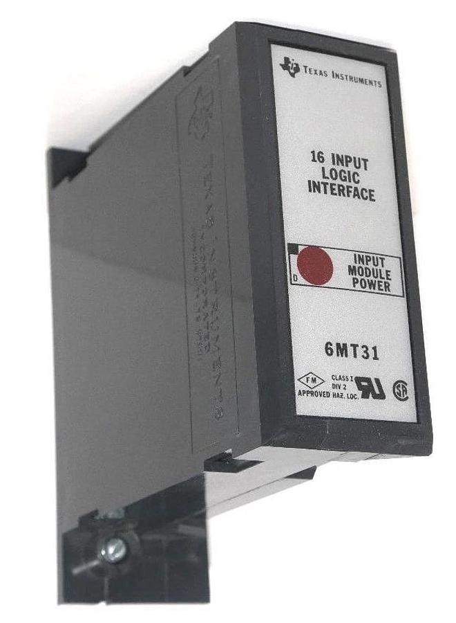 Used NEW TEXAS INSRUMENTS 6MT31 INPUT MODULE 16POINT LOGIC INTERFACE