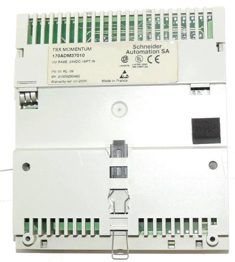 Used SCHNEIDER AUTOMATION 170ADM37010 I/O BASE W/ 170INT11000 ADAPTER