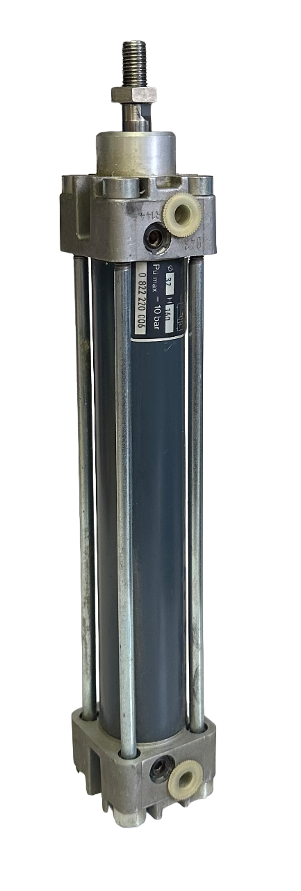 Used NEW BOSCH 0 822 220 006 / 0822220006 PNEUMATIC CYLINDER 0:32 H:160 10BAR