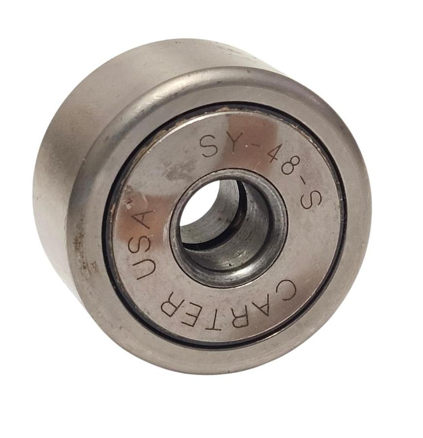 Used NIB CARTER SY-48-S NEEDLE YOKE ROLLER STAINLESS STEEL 1.50 INCH