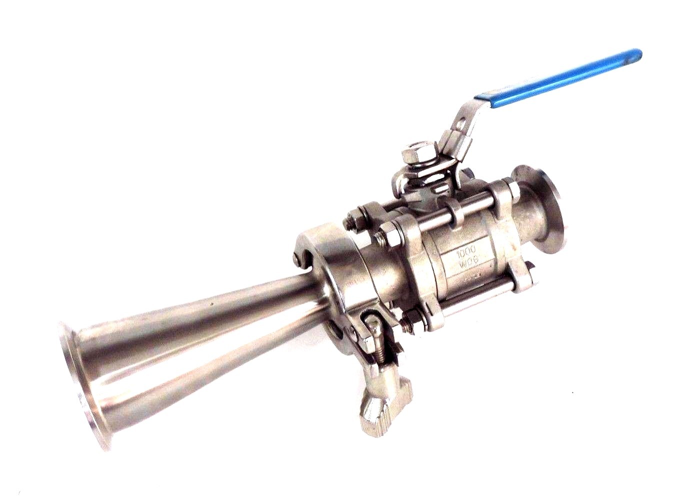 Used ROBERT-JAMES PA03 8A76, 8AN6, 1''-316, 1000 WOG VALVE W/ 316-L, 815230 EXTENSION