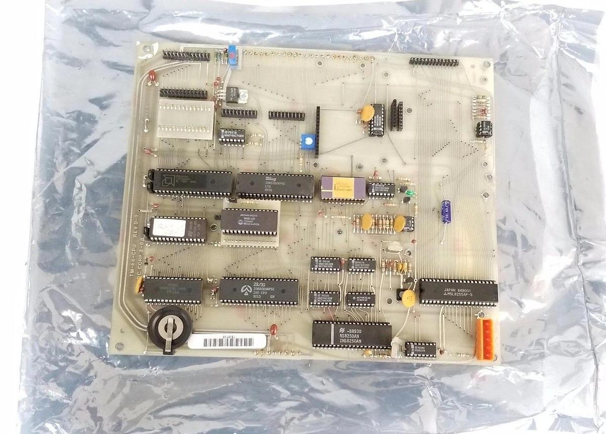 Refurbished REPAIRED IDC TM-88-CPU REV. D-3 CONTROL BOARD TM88CPU TM88 CPU