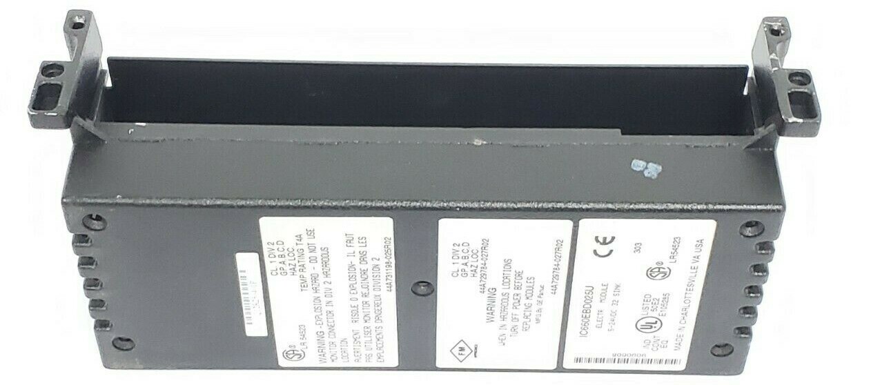 Used GE FANUC IC660EBD025U ELECT. MODULE HOUSING 44A729784-027R02