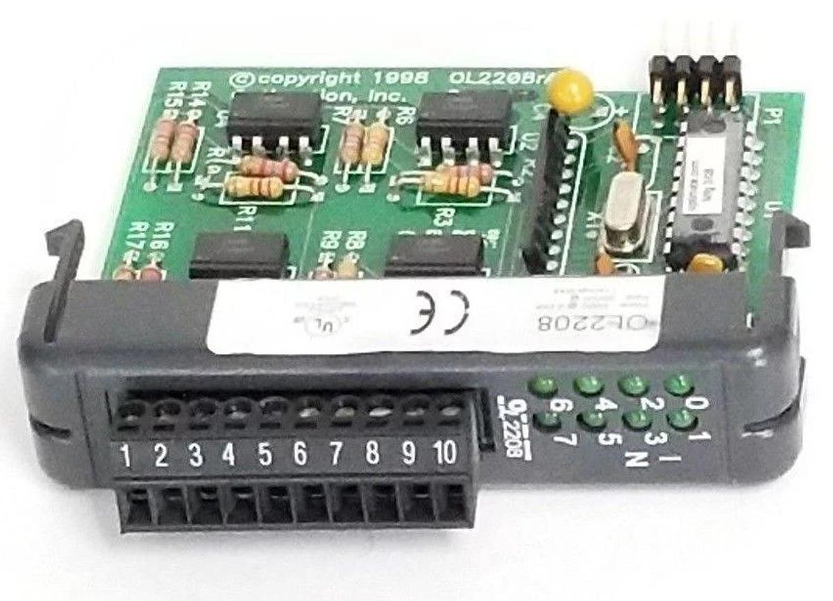 Used OPTIMATION INC. OL2208 OPTILOGIC DUAL CHANNEL IN: 30VDC OUT: 5VDC 0.3VA