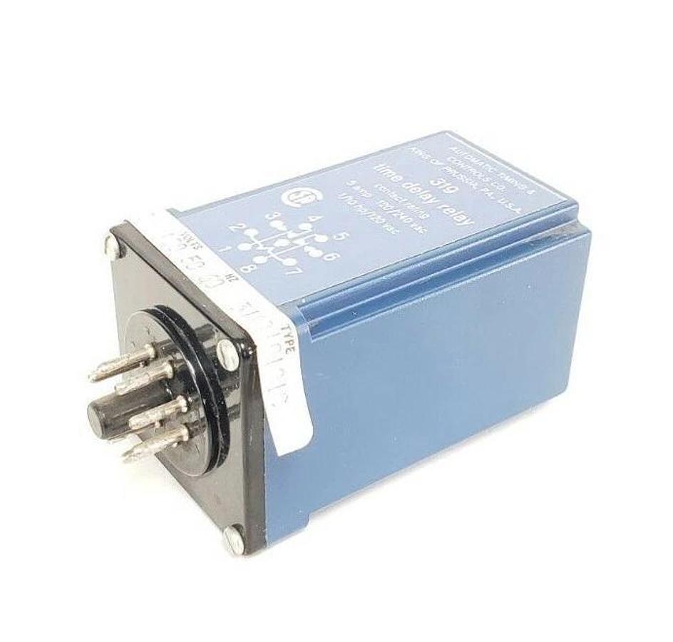 NIB ATC 319B101Q1C TIME DELAY RELAY 120V, 50/60HZ, 0-6SEC