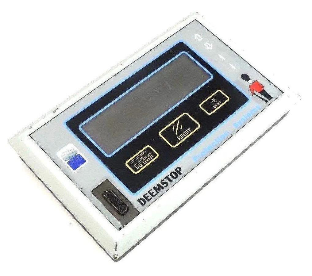 Used DEEMSTOP DDU/CX TOOL CHANGER INTERFACE +18VDC, 0.2/1.0A, DDUCX