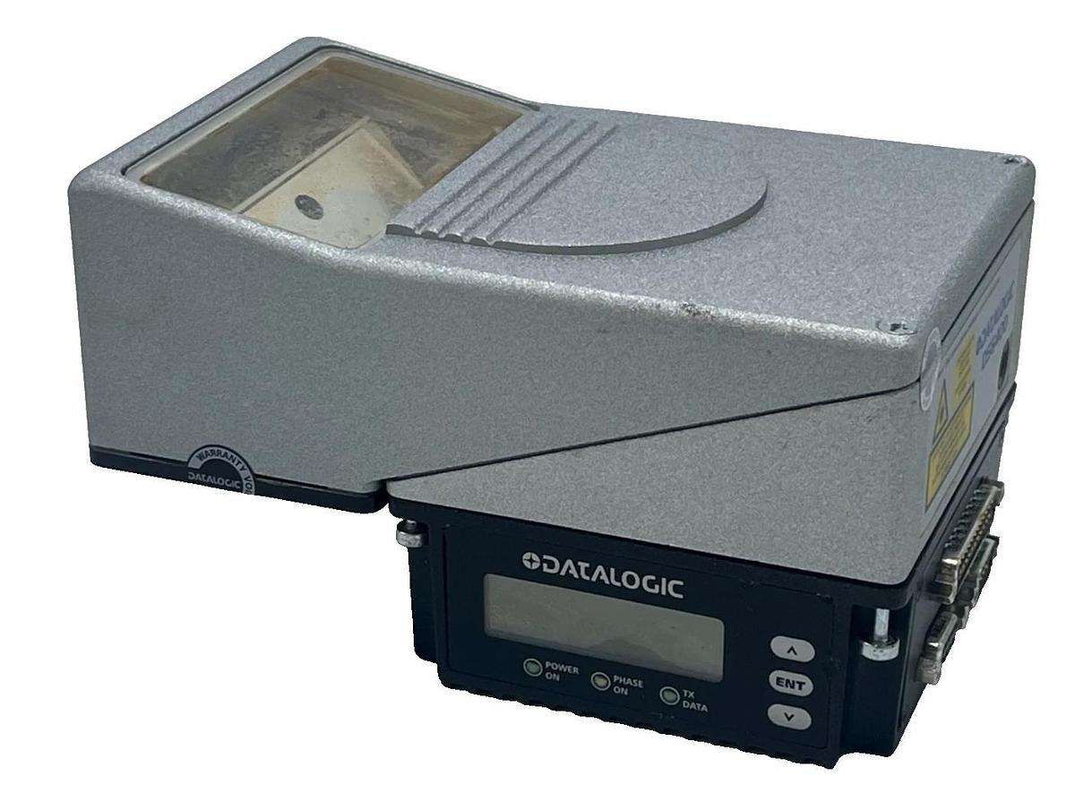 Used Datalogic DS6400-105-010 Barcode Scanner Fixed Industrial Laser *WATER DAMAGE*