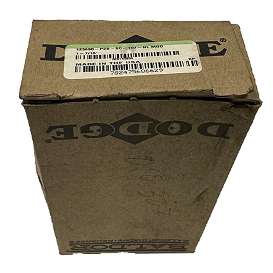 NEW DODGE P2B-SC-107-NL MOD PILLOW BLOCK BEARING 1-7/16'' 123690 P2BSC107NLMOD
