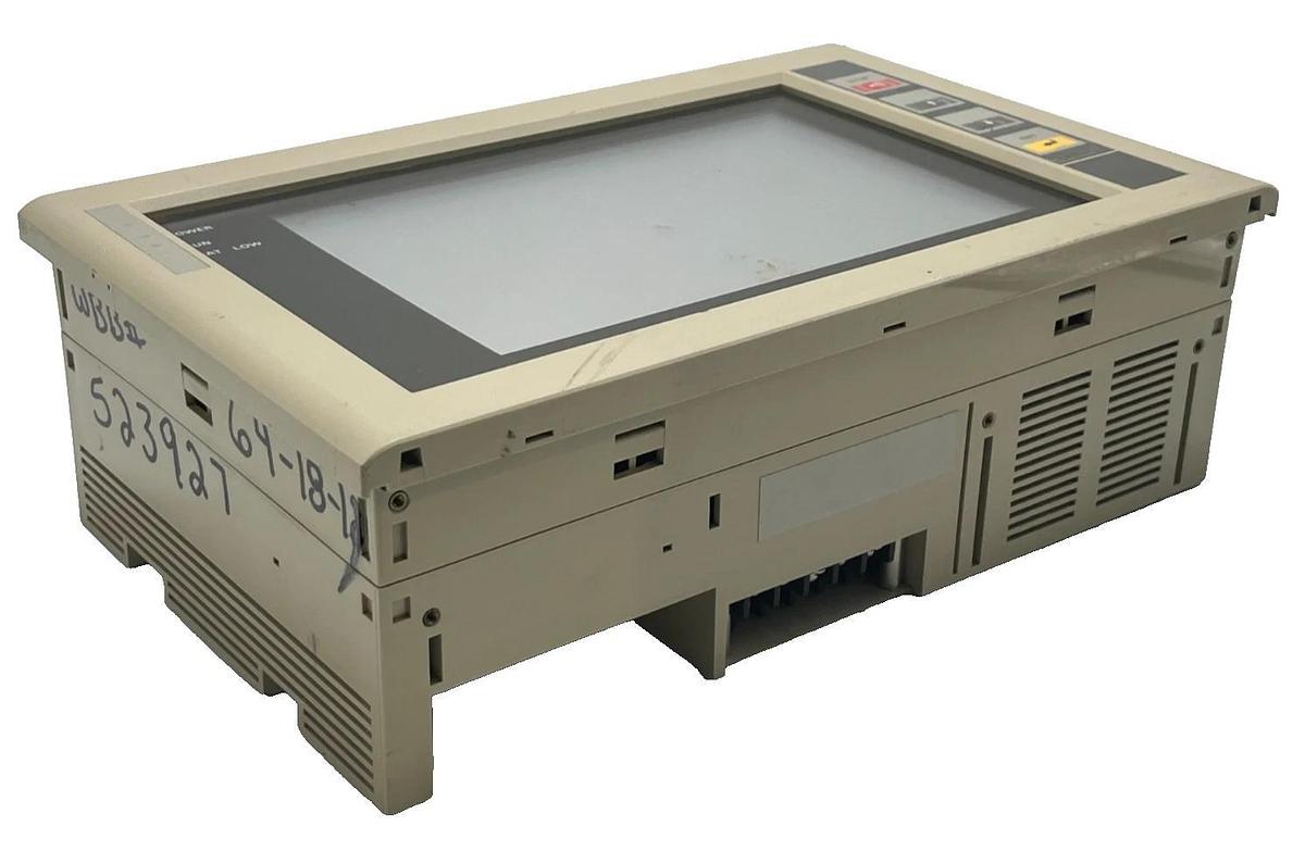 Used OMRON NT600M-DT211 10.4" Color Touch Screen HMI Panel W/ NT600M-LB122 Link Unit