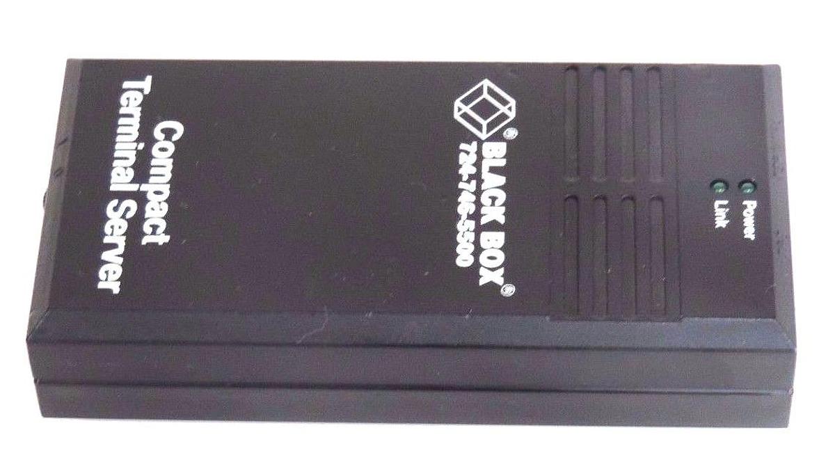 Used BLACK BOX LE995A-R3 COMPACT TERMINAL SERVER LE995AR3