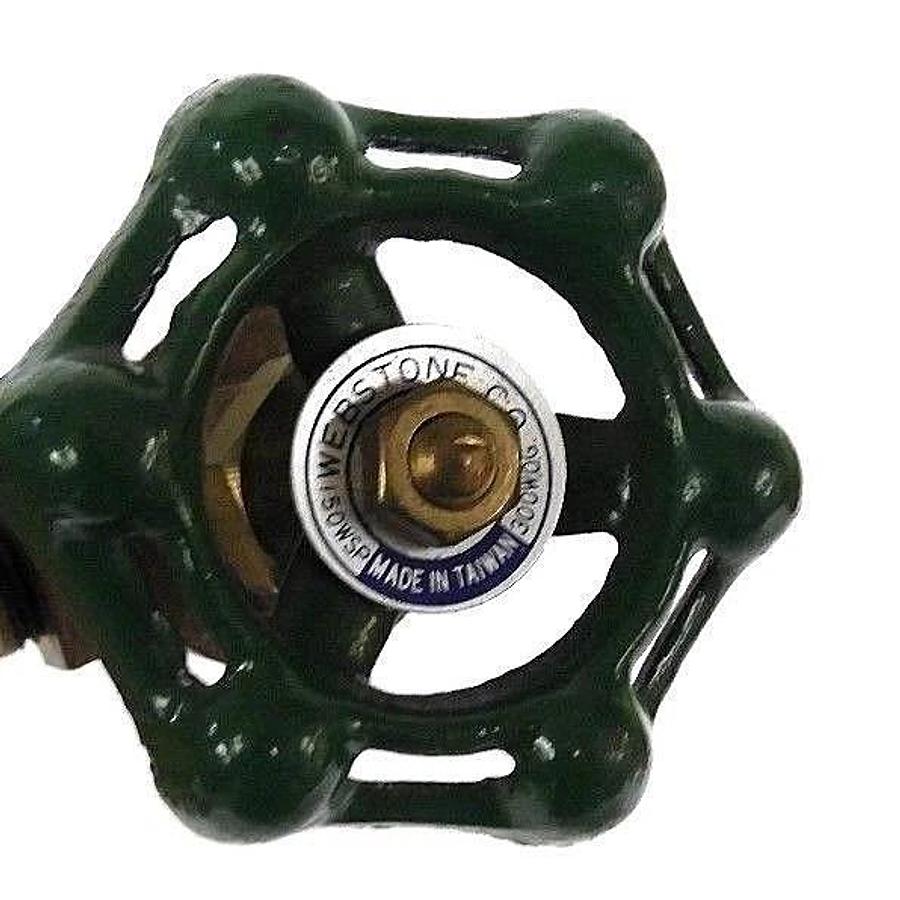Used NEW WEBSTONE 1/4" GATE VALVE 150WSP, 300WOG