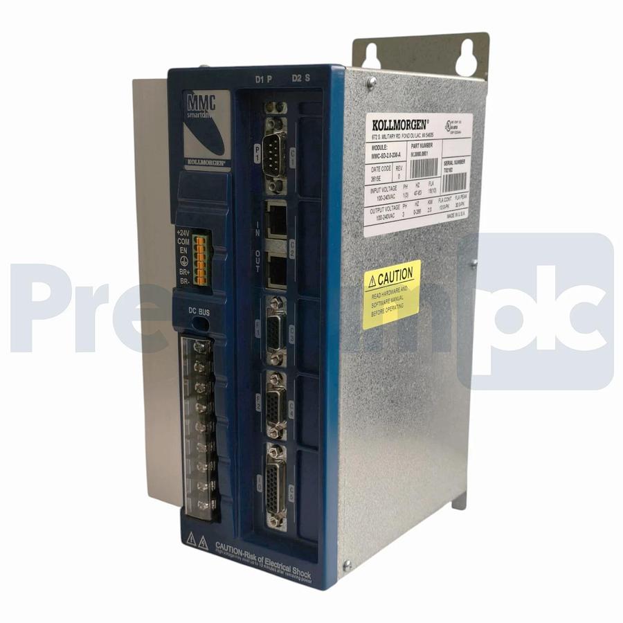 Used Kollmorgen MMC-SD-2.0-230-A Analog Smart Drive 2kW M.3000.0931 | MMC-SD-2.0-230