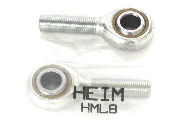 Used LOT OF 2 NEW HEIM HML8 ROD END BEARINGS 1/4INCH BORE