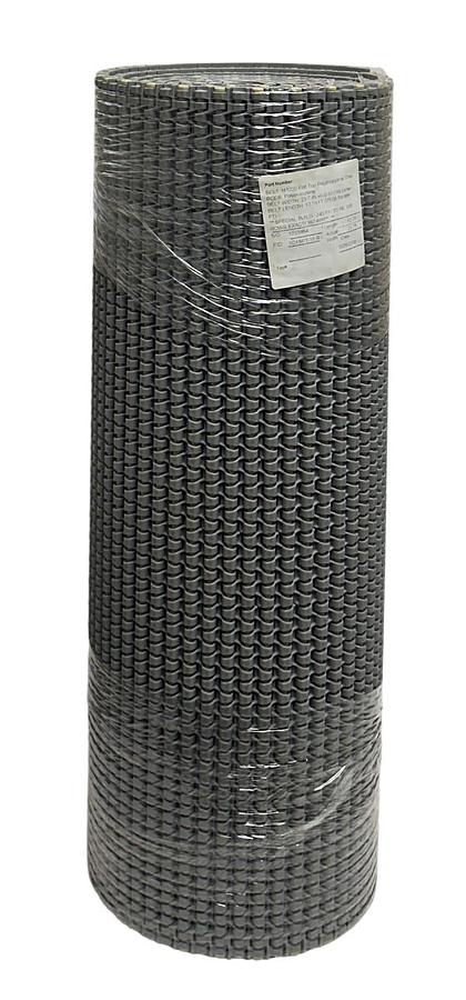 Used HABASIT AMERICA M1220 FLAT TOP PP GRAY RODS PP L=12.7' W=23.7'' 305 ROWS NSMP