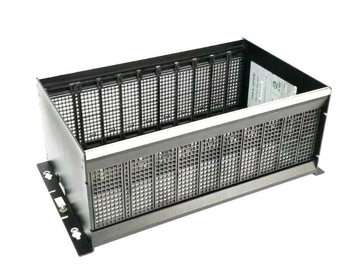 Used GE FANUC IC697CHS790D REAR MOUNT SLOT RACK 9-SLOT W/ 44A724845-G01 BACKPLANE