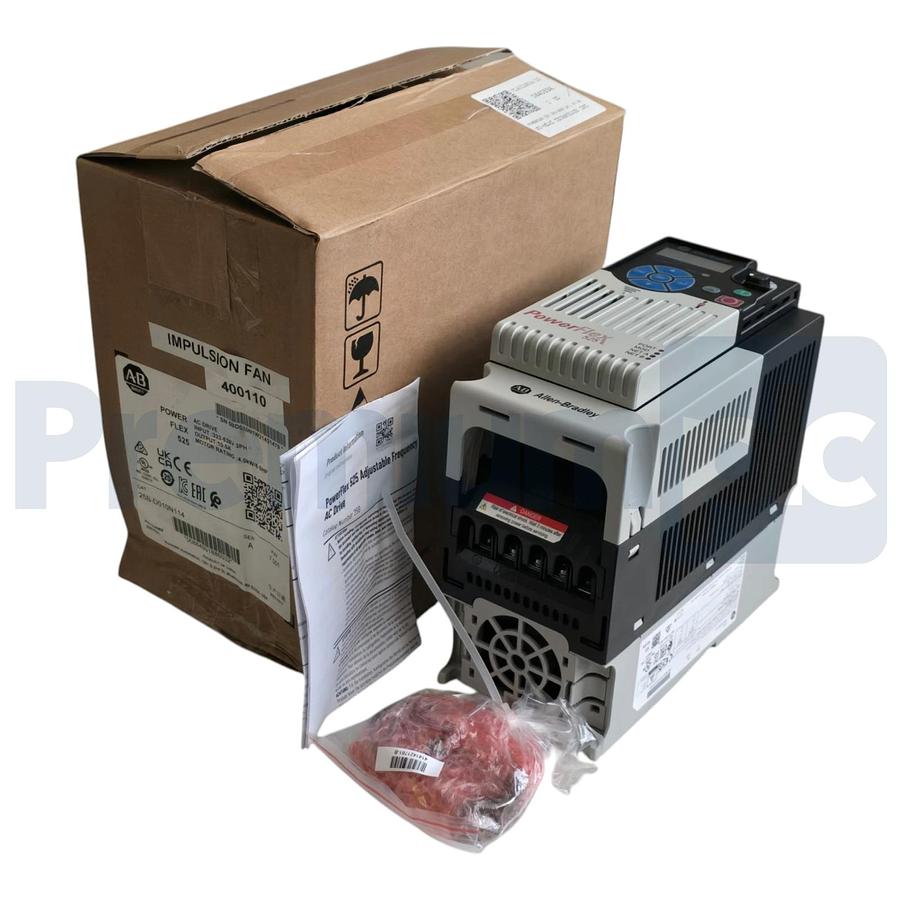 Used Surplus Allen Bradley 25B-D010N114 /A PowerFlex 525 5HP 480V AC Drive F/W 7.001