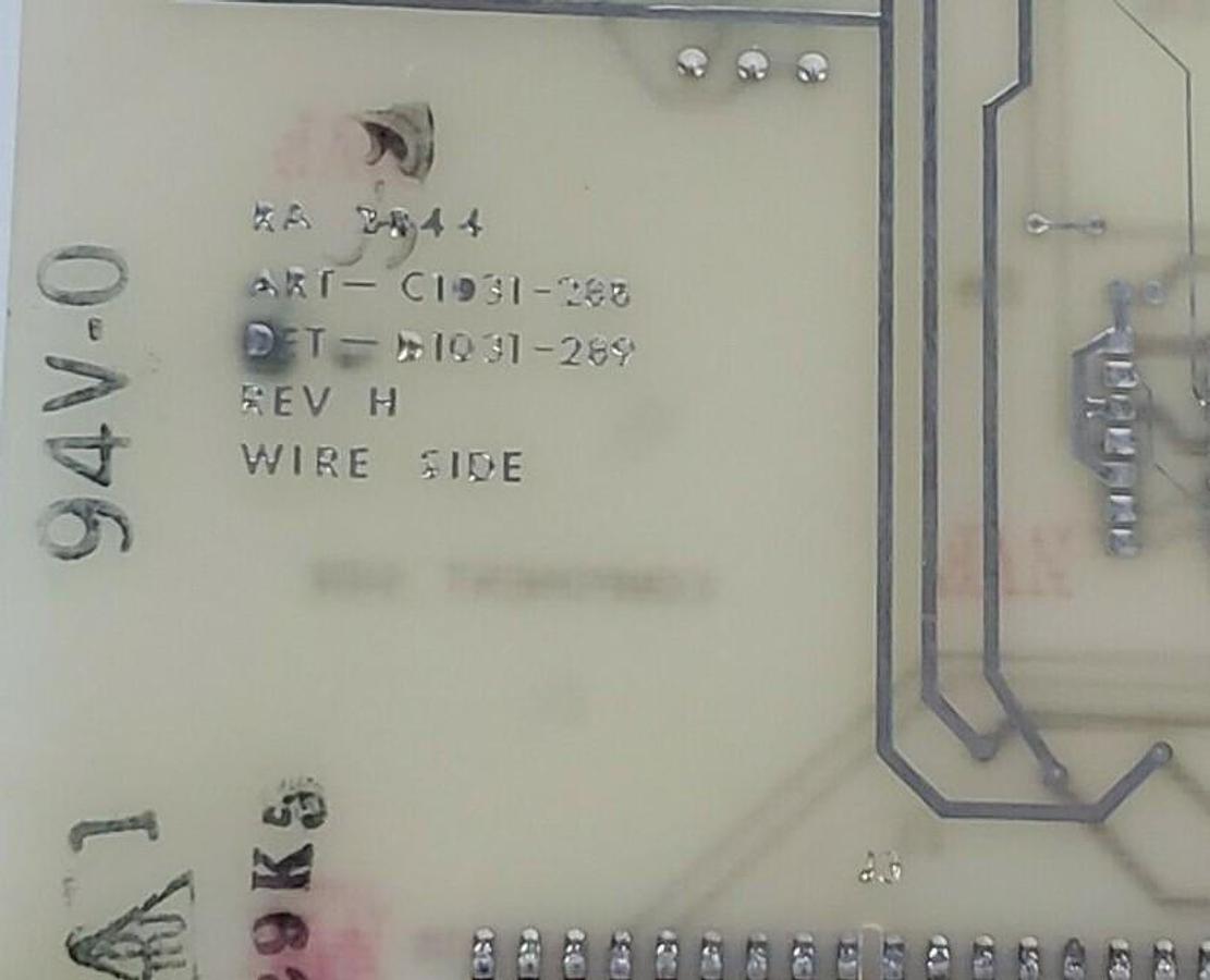 Used GENERIC RA-2844 CIRCUIT BOARD ART-C1031-288 DET-D1031-289 160634E6