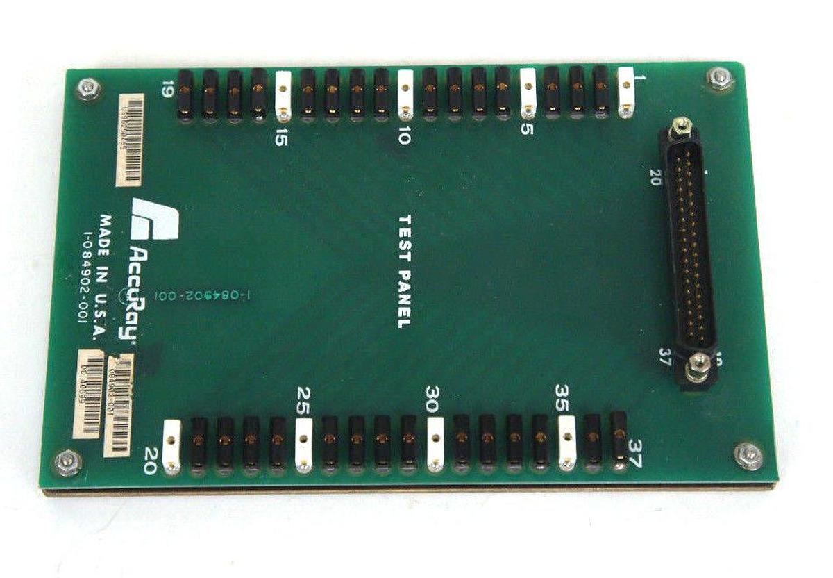 Used ABB ACCURAY 1-084902-001 TEST PANEL 1084902001
