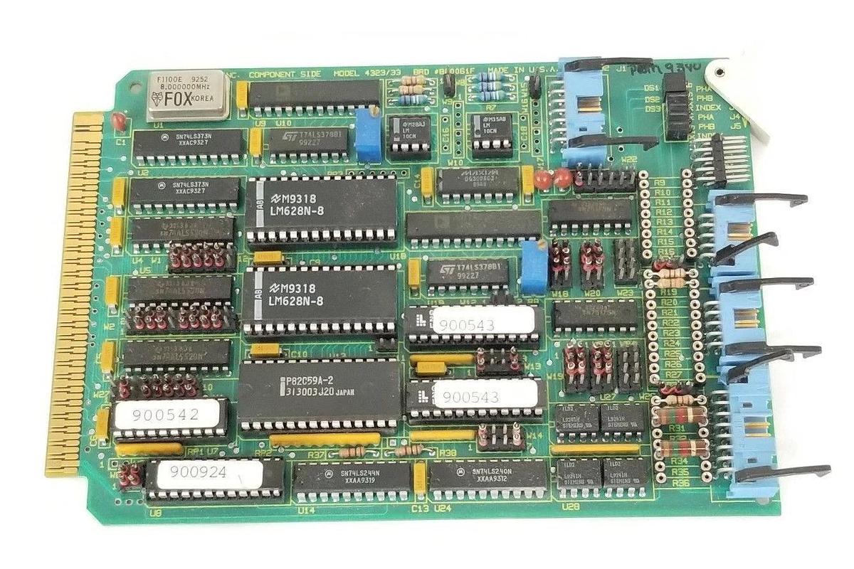 Used TECHNOLOGY 80 INC MODEL 4323/33 PC BOARD, BOARD #800061F, CSI-4