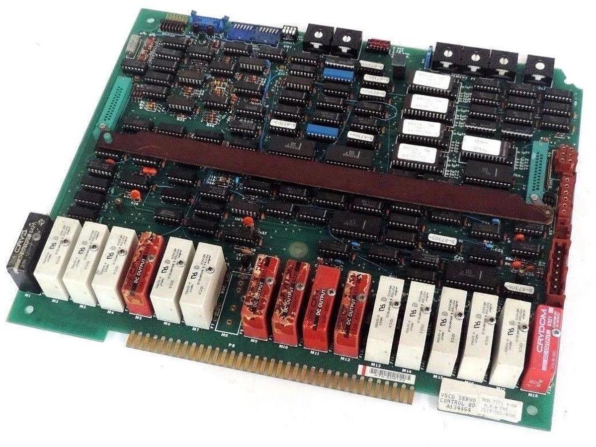 Used SIEMENS LANDIS VSCD A134454 SERVO CONTROL BOARD A126825