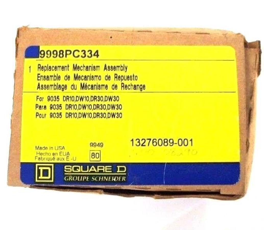 NIB SQUARE D 9998PC334 REPLACEMENT MECHANISM ASSEMBLY