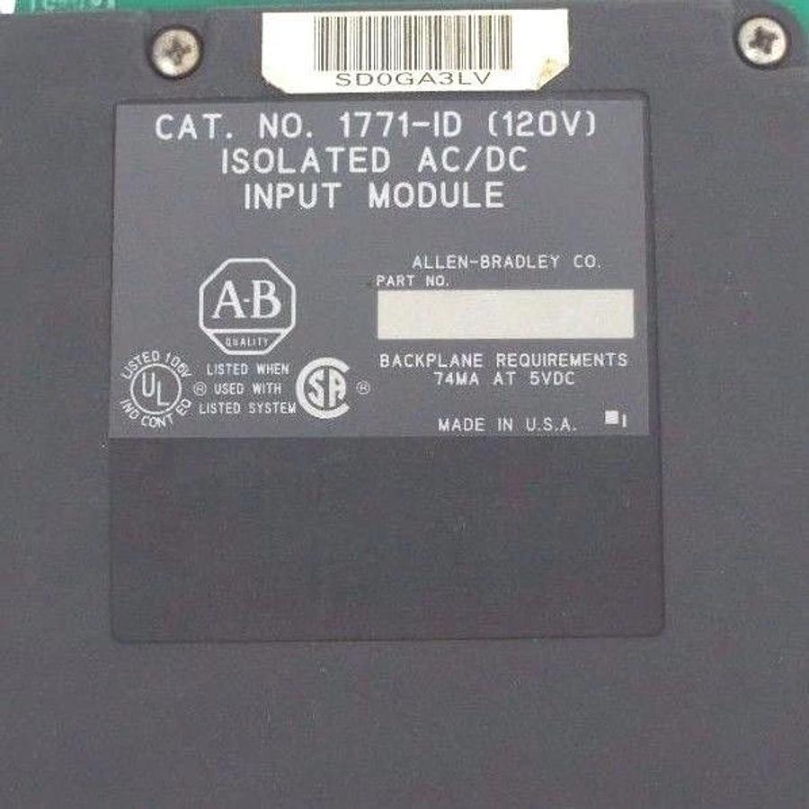 Used ALLEN BRADLEY 1771-ASB SER. B F/W REV. A REMOTE I/O ADAPTER MODULES 1771ASB