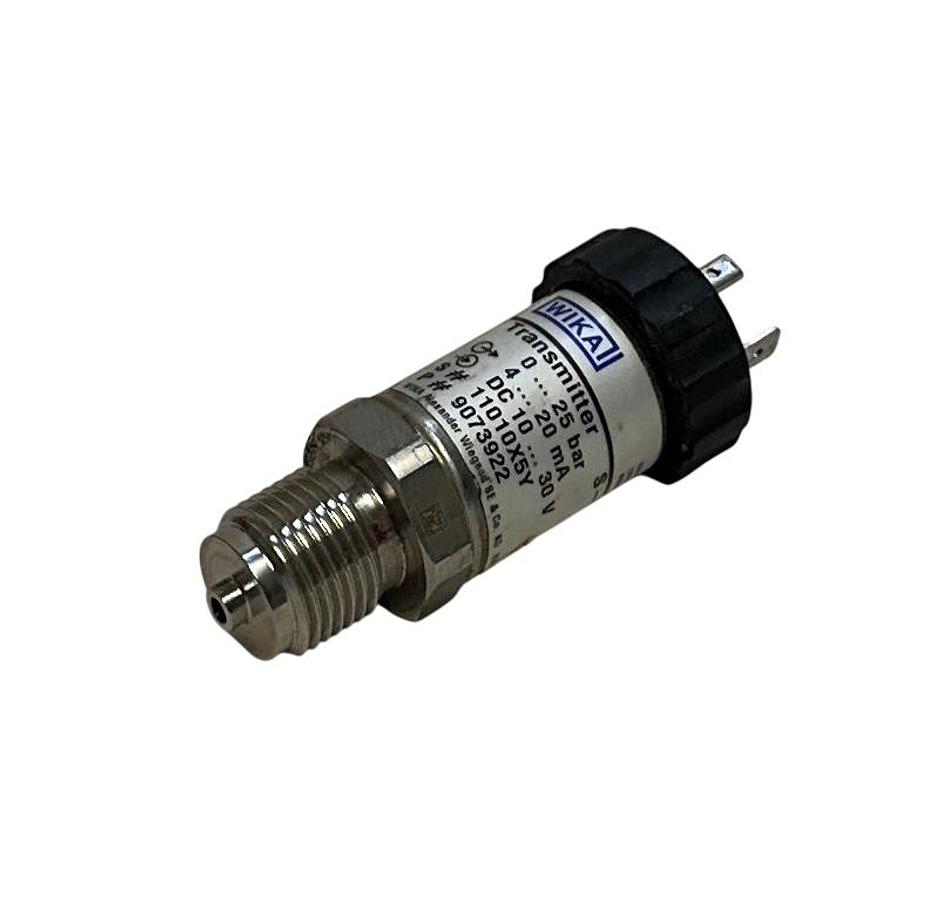 Used WIKA S-10 / 9073922 PRESSURE TRANSMITTER 10-30VDC 0-25BAR 4-20mA OEM USNP