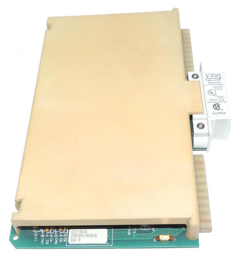 Used HONEYWELL 621-0010 OUTPUT MODULE ANALOG, 6210010 WITH 621-9950 TERM. BLOCK SET