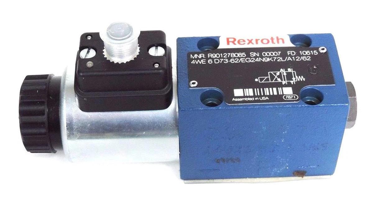 NEW REXROTH 4WE 6 D73-62/EG24N9K72L/A12/62 HYDRAULIC VALVE R901278085