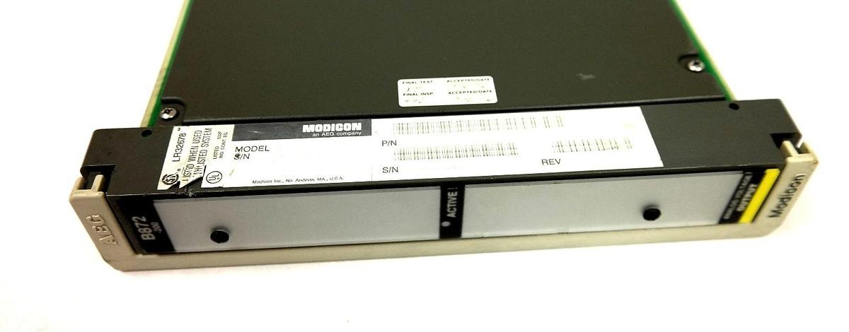 Used MODICON AS-B872-200 ANALOG OUTPUT MODULE ASB872200