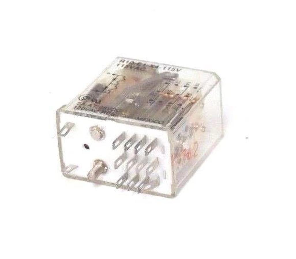 Used POTTER & BRUMFIELD R10-E1-X4-115V POWER RELAY 115VAC R10E1X4115V