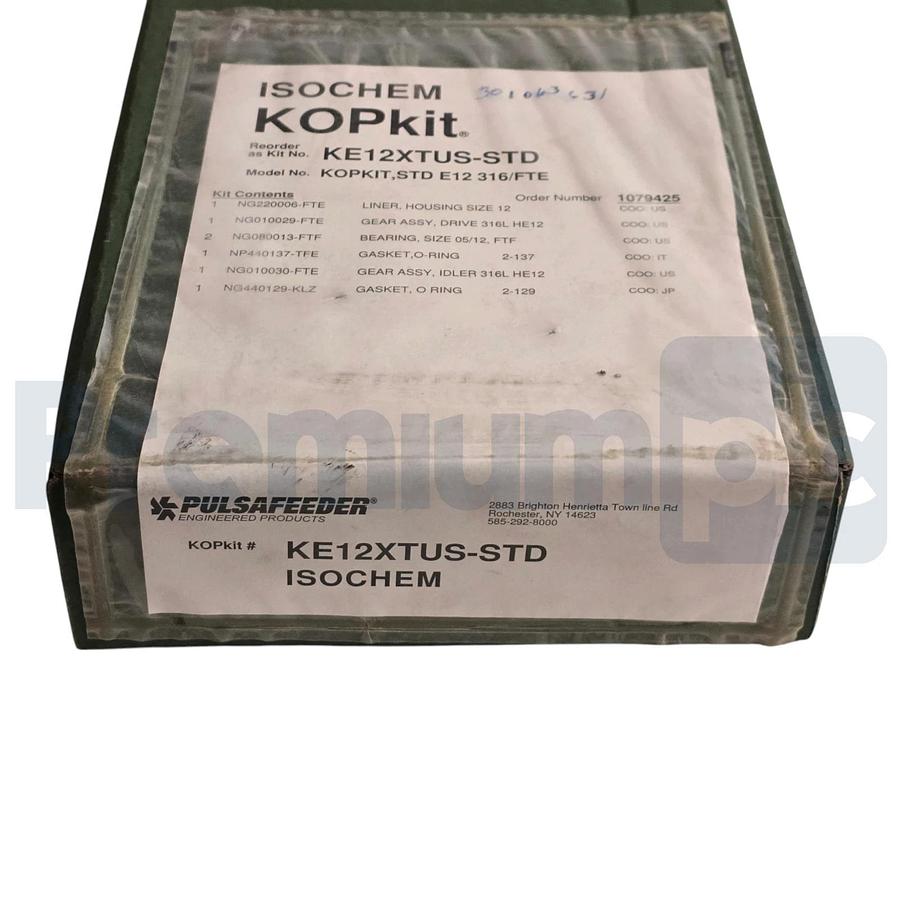 Used Pulsafeeder KOPkit STD E12 316/FTE | KE12XTUS-STD Isochem Pump Rebuild Kit NSFS