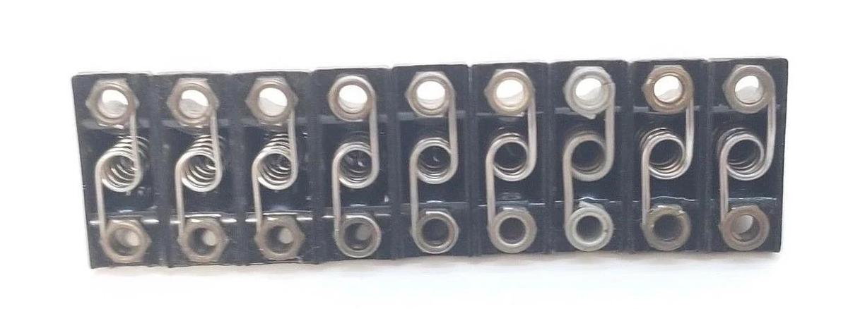 Used LOT OF 9 ALLEN BRADLEY HEATER ELEMENTS N14, N17, N21, N22, N25