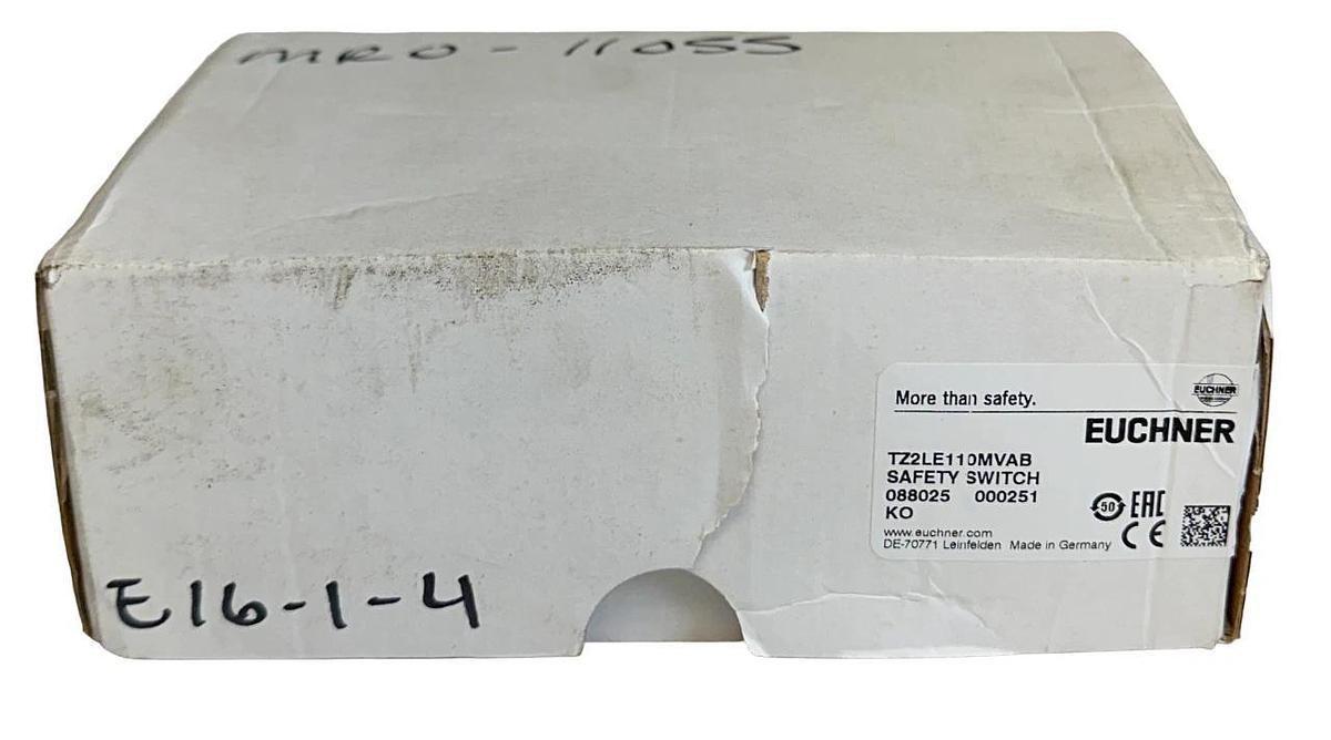 NEW EUCHNER TZ2LE110MVAB / 088025 / 88025 LED SAFETY SWITCH 10W 110V NSMP